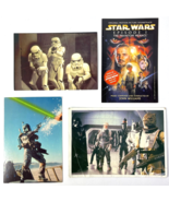 Star Wars Empire Boba Bounty Hunter Ep I Soundtrack Promo 4 Postcard Lot... - £18.91 GBP