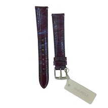Michele 16mm Purple Genuine Snake Strap for Watch MS16AA420515 - £43.15 GBP