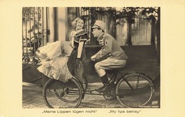 Lilian Harvey Meine Lippen Lügen Nicht-My Labbra betray-1933 Film Cartolina - £15.02 GBP