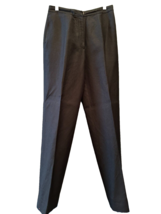 Kasper ASL Petite Black linen blend Pants WOMENS Size 2P - £17.22 GBP