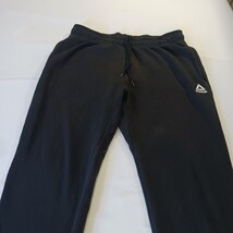 Reebok Men’s Size L (34×29)  Fleece Joggers Black Sweatpants REM243PA40021 image 12