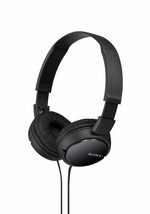 Sony MDR-ZX110 ZX Series Headphones Black MDRZX110 Wired Over Ear #3 "Preowned" - £10.81 GBP