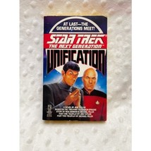 Star Trek The Next Generation Unification, Jeri Taylor, Mass Market PB, ... - $6.88