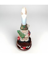 Vintage Christmas Resin Lamp Santa Claus 8 in TESTED Holiday Decor - $11.00