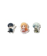 Kirito / Asuna / Sinon - Sword Art Online Anime Acrylic Pin Badge Brooch... - $282.16 MXN