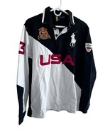 Polo Ralph Lauren Chief Keef USA LXVII Big Pony Crest Shirt XL Sri Lanka... - $188.40 CAD