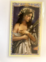 Saint Agatha  (Patron Saint Against Breast Diseases), Laminated Prayer C... - £2.37 GBP