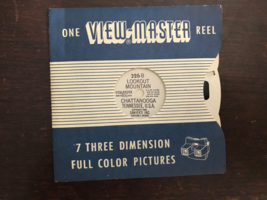 Lookout Mountain Chattanooga TN~Viewmaster 326-B~3 Dimensional Color Pictures - £4.74 GBP