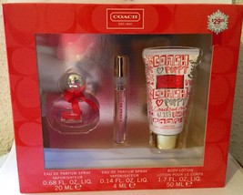 Coach POPPY Scent Perfume, Body Lotion Gift Set - Mother&#39;s Day Gift! - £22.25 GBP