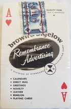 Brown &amp; Bigelow Remembrance Advertising Promo Playing Cards - £3.15 GBP