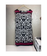 JESSICA HOWARD Trendy Black White Patterned Dress Womens Size Large NWT - $38.48 CAD