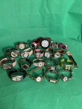 Lot of 20 Watches Untested For Parts Vintage and Modern Accessories Retro LG - £23.74 GBP