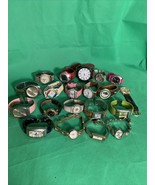Lot of 20 Watches Untested For Parts Vintage and Modern Accessories Retr... - £23.23 GBP