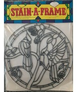 Accento Craft Stain a Frame 11&quot; Round Cardinals 305-800 Stain-a-frame  - $32.27 CAD