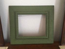 Chunky Green Wood Photo Frame 8x10 - £18.98 GBP