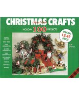 Plaid Christmas Crafts Super Book 100 Holiday Projects Wreaths Ornaments... - £7.81 GBP