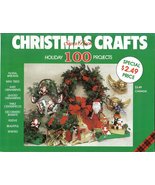 Plaid Christmas Crafts Super Book 100 Holiday Projects Wreaths Ornaments... - $9.99