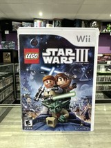 Lego Star Wars III 3 The Clone Wars (Nintendo Wii, 2011) CIB Complete TESTED - £7.08 GBP