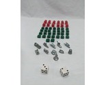 Lot Of (55) Monopoly Championship Hotels Houses Player Pieces - $21.77