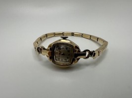Vintage Bulova 14k RGP 18mm Women’s Wristwatch - £62.76 GBP