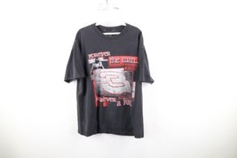 Vintage NASCAR Mens Medium Faded Dale Earnhardt Racing Short Sleeve T-Shirt - £34.84 GBP