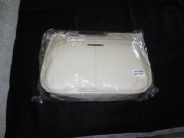 NWT STONE MOUNTAIN Hamptons Collection BONE GENUINE LEATHER Shoulder BAG... - $134.18 CAD