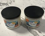 Blue Lava Great Value Viral Tik Tok 3 Wick 14oz Lot of 2 Candles Volcano... - $39.59