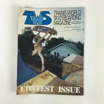 October 1983 Trans World Skateboarding Magazine Contest Issue - £88.99 GBP