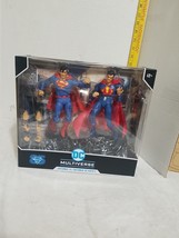 McFarlane Toys DC COLLECTOR 2PK Superman VS Superman of Earth 3 with Atomica - £40.85 GBP