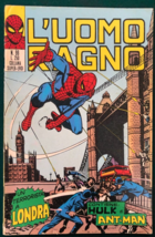 Amazing SPIDER-MAN #96 (1974) Italian Marvel Comic Ant-Man Hulk Vg+ - $24.74