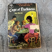 Cage of Darkness Crime Thriller Paperback Book by Rene Masson  from Bantam 1952 - £9.74 GBP