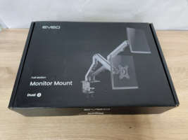New!! EVEO Full Motion Dual Monitor Mount Desk Arms - Monitor Arms Dual ... - £58.51 GBP