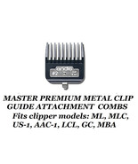 Andis #2–1/4&quot; 6mm PREMIUM METAL CLIP GUIDE COMB*Fit ML MASTER,Fade,USPro... - €3,92 EUR