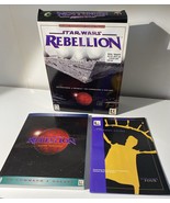 Star Wars Rebellion Lucasarts PC Big Box Game, Manual, Insert (No Disc) - $25.85