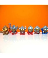Ultraman Finger Puppet Set of 6 - Bandai Banpresto Made in Japan Classic... - $26.50