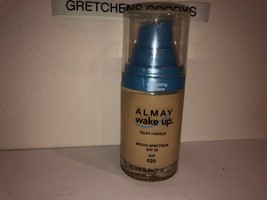 Almay Wake Up Liquid Makeup #020 Buff 1 oz Sealed SPF 20 - $10.39