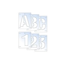 Scan 50mm Letter and Number Stencil Kit  - $758.86 MXN