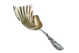 1890&#39;s Durgin Louis XV Sterling Cracker scoop with gold wash bowl - $272.25