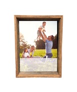 16&quot; X 20&quot; Rustic Gray Wood Shadow Box Frame - £102.15 GBP