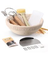 Koackl Sourdough Starter Kit 9" Banneton Basket Cloth Liners Baking Supp... - €18,96 EUR Koackl Sourdough Starter Kit 9" Banneton Basket Cloth Liners Baking Supp... - €18,96 EUR