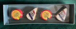 NIP 2001 Cheese Mini Salt and Pepper Shakers Brie + Gouda Boston Warehouse - €13,59 EUR