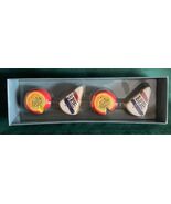 NIP 2001 Cheese Mini Salt and Pepper Shakers Brie + Gouda Boston Warehouse - $22.07 CAD