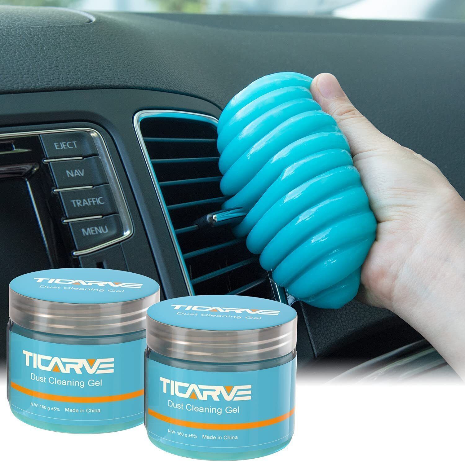 2X Ticarve Dust Cleaning Gel for Car Detailing Putty Keyboard Cleaning Gel - $7.80