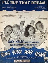 [Sheet Music] I&#39;ll Buy That Dream by Herb Magidson &amp; Allie Wrubel / 1945 - $2.27