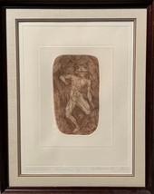 Guillaume Azoulay &quot;Il Etait&quot; Etching On Paper Hand Signed &amp; Numbered Framed Coa - £545.45 GBP