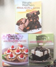 Lot of 3 Weight Watcher Cookbooks Books Annual Recipes Success 2003, 2004, 2005 - £14.37 GBP