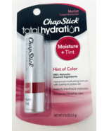 Chapstick Total Hydration Hint of Color Moisture Tint Merlot Pink Red - $24.99
