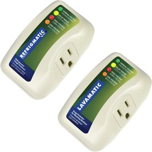 Two Electronic Voltage Surge Protector Combo Protect your Refrigerator a... - $81.36