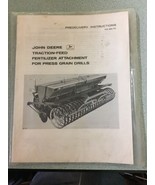John Deere operators manual fertilizer attachment drill PDI-M61751 tractor  - $132.86 MXN