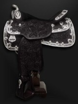 Genuine Western Leather Gaited Horse Saddle Handmade - $532.06
